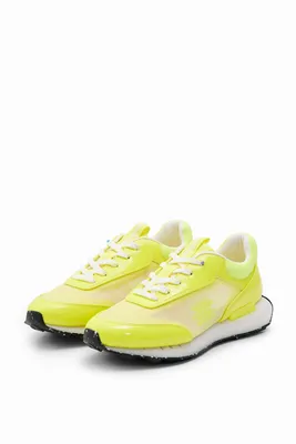 Baskets de running transparences