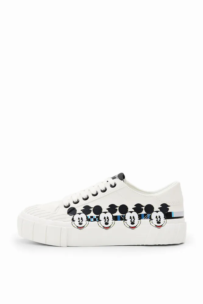 Sneakers plataforma Mickey Mouse