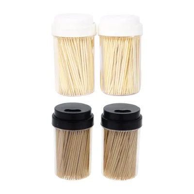 Bamboo Toothpicks with Dispensers 500PK - Case of 36