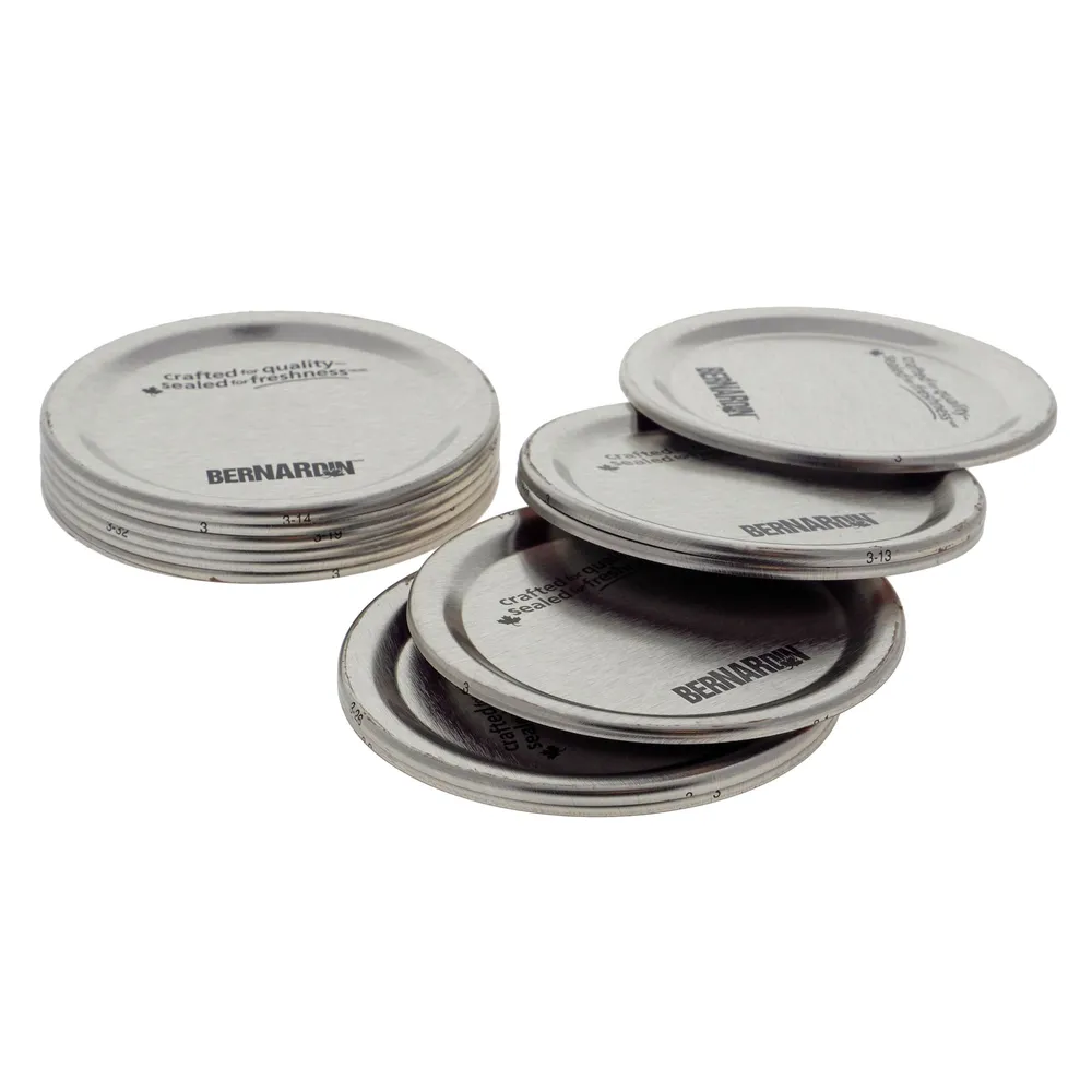 Dollarama Mason Jar Snap Lids 12PK - Case of 24 | Bramalea City Centre