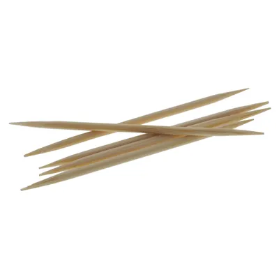 Bamboo Toothpicks with Dispensers 600PK - Case of 24