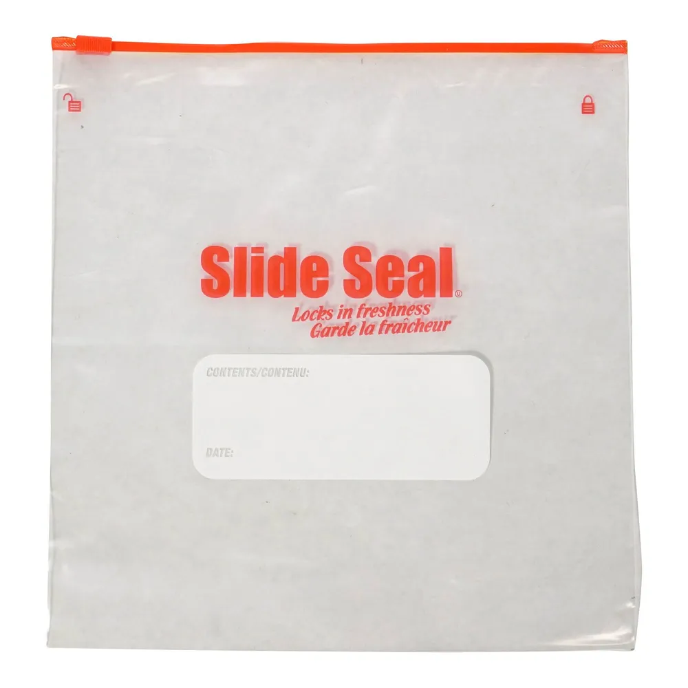 Large Size Slide Seal Freezer Bags 8PK - Case of 48
