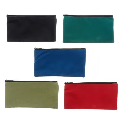 Pencil Case with Zipper (Assorted Colours) - Case of 24