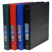 1" 3-Ring Binder (Assorted Colours) - Case of 36