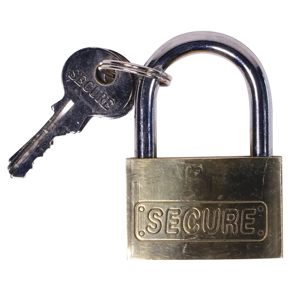 1.5 Solid Brass Padlock-Buy Wholesale for Your Business or Retail Store