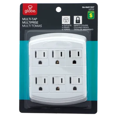 6-Outlet Wall Tap - Case of 18