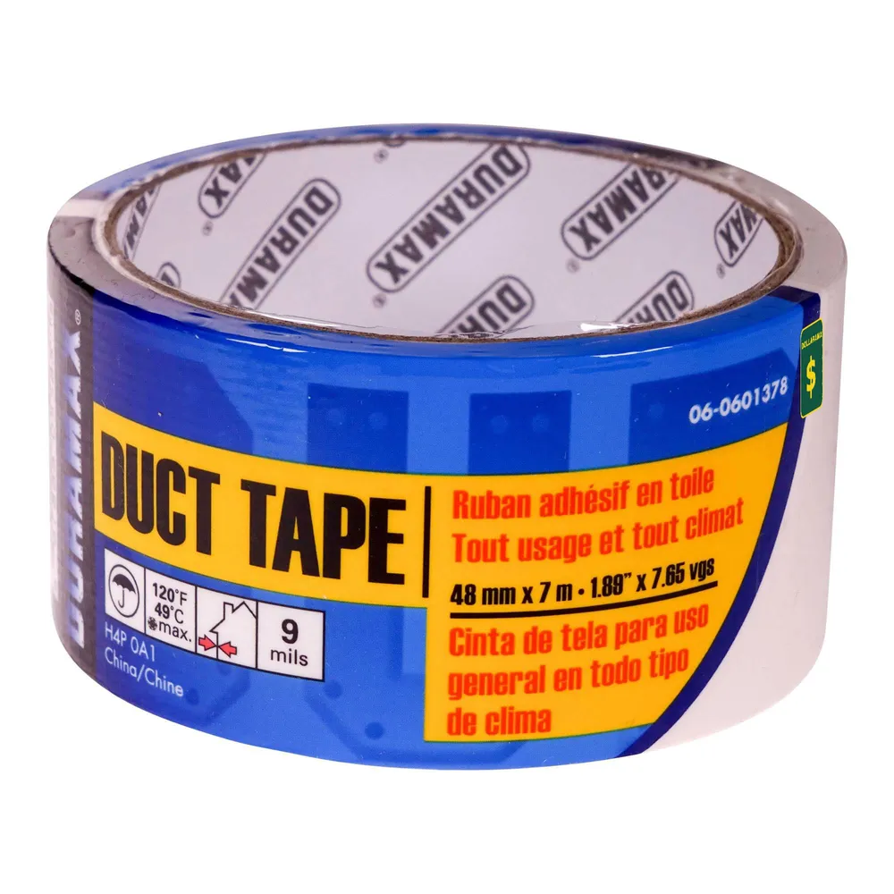 Duct Tape - White General Purpose Cloth Tape - Case of 24