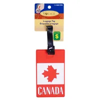 Canada Flag Luggage Tag - Case of 24