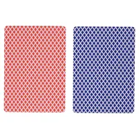 Coated Playing Cards (Assorted Colours) - Case of 24