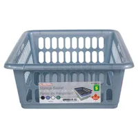 Plastic Storage Basket (Assorted Colours) - Case of 36