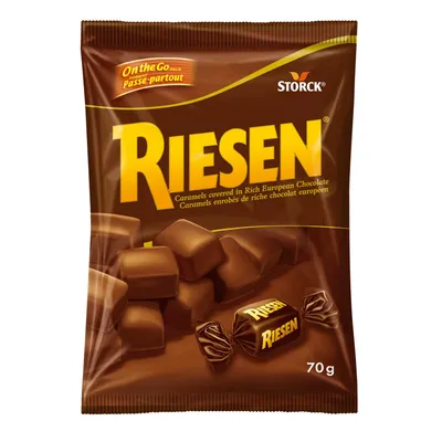 RIESEN Chocolate caramels - Case of 48