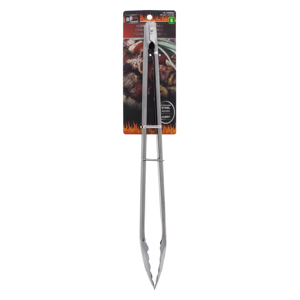 16" Stainless Steel BBQ Tongs - Case of 24