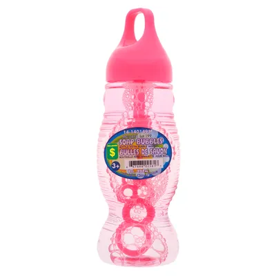 Soap bubble bottle with wand - Case of 24