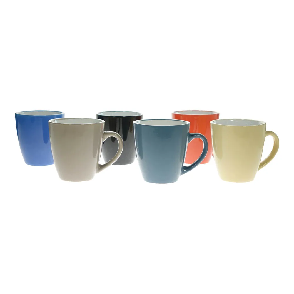 Ceramic Mug (Assorted Colours) - Case of 24