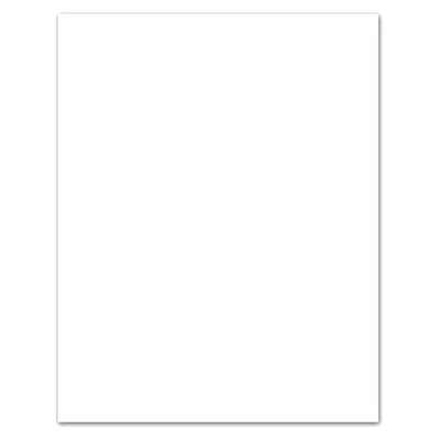 White Bristol Board Sheet - Case of 100