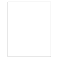 White Bristol Board Sheet - Case of 100