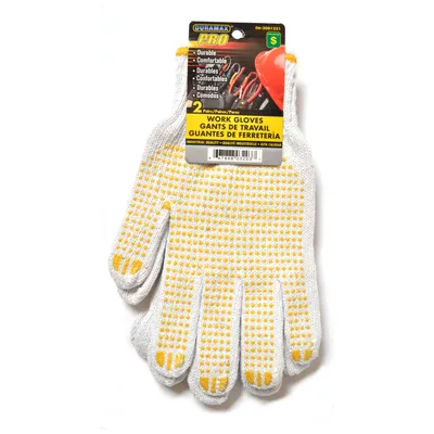 2 Pairs of Work Gloves - Case of 24
