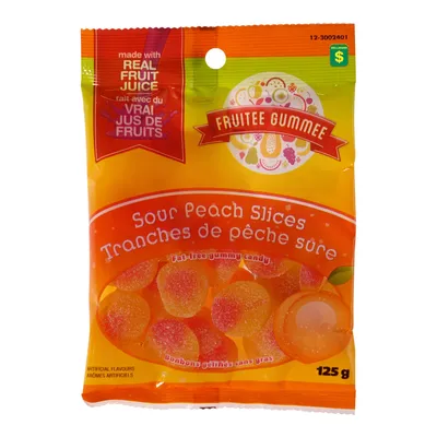 Sour Peach Slices - Case of 36