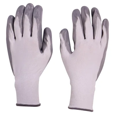 Nitrile Work Gloves (Assorted Colours) - Case of 15