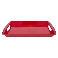 Melamine Serving Tray with Handles (Assorted Colours) - Case of 12