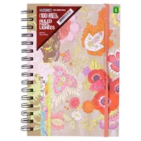 Spiral Notebook with elastic (Assorted Styles) - Case of 24