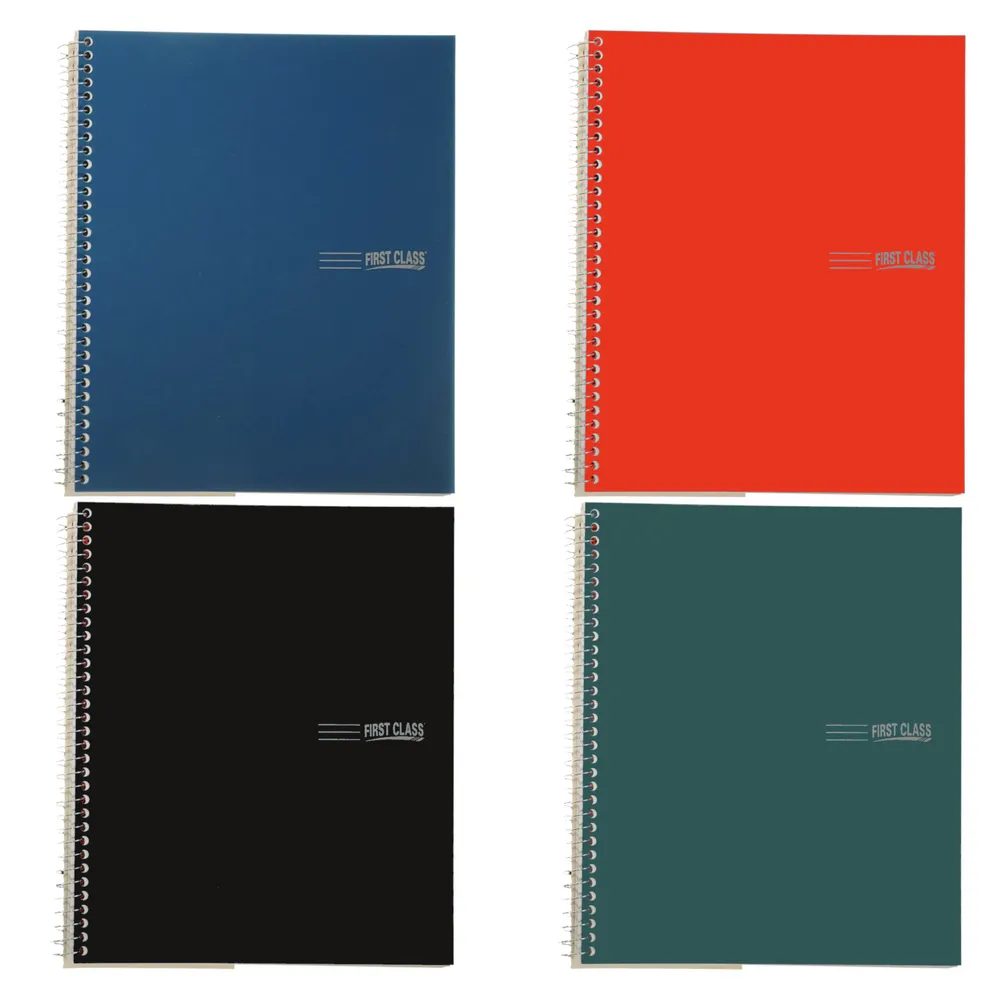 Spiral Notebook (Assorted Colours) - Case of 24