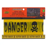 Halloween "Danger-Caution" vinyl tape - Case of 16
