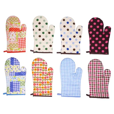 Oven Mitts 2PK (Assorted Colours) - Case of 24