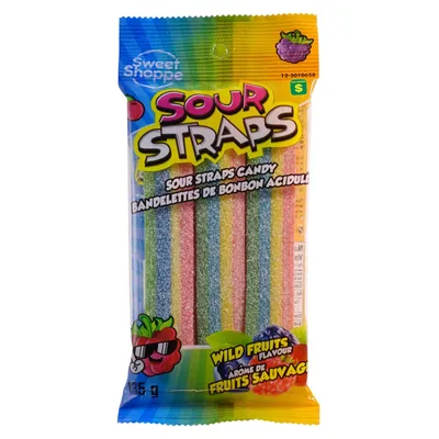 Sour Straps Candy - Case of 48