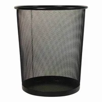 Metal Mesh Trash Bin (Assorted Colours) - Case of 18