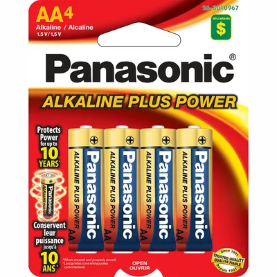 4x AA Alcaline Batteries - Case of 48