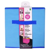 Storage Organizer with Handles (Assorted Colours) - Case of 24