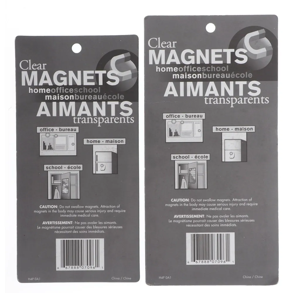 Clear Magnets 