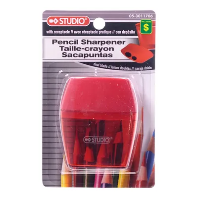 Pencil Sharpener (Assorted Colours) - Case of 24