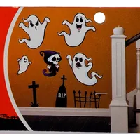 Halloween Decorative Wall Stickers - Case of 12