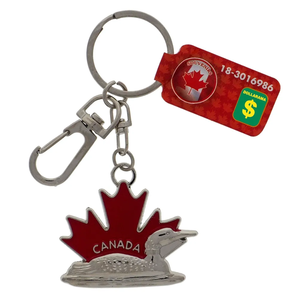 Canada Souvenir Enamel Keychain - Case of 24