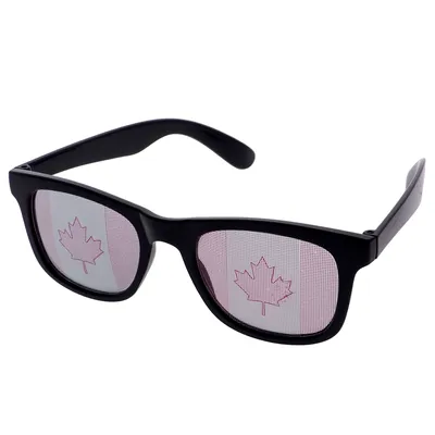 Canada Flag Novelty Glasses - Case of 24
