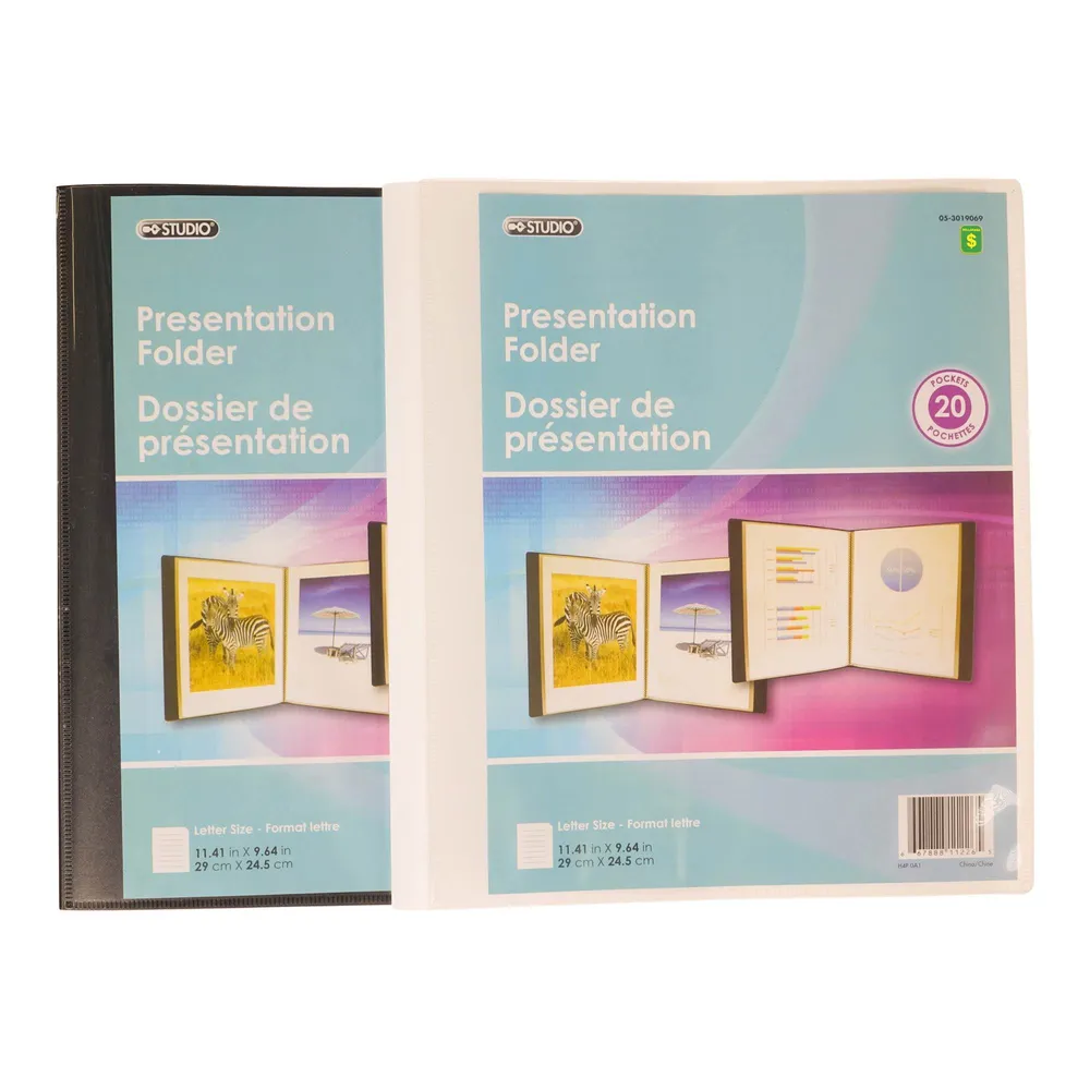 Presentation Folder (Assorted Colours) - Case of 18