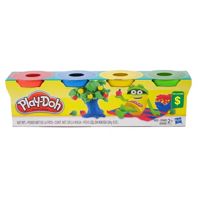 Modelling Clay Set 4PC (Assorted Colours) - Case of 24