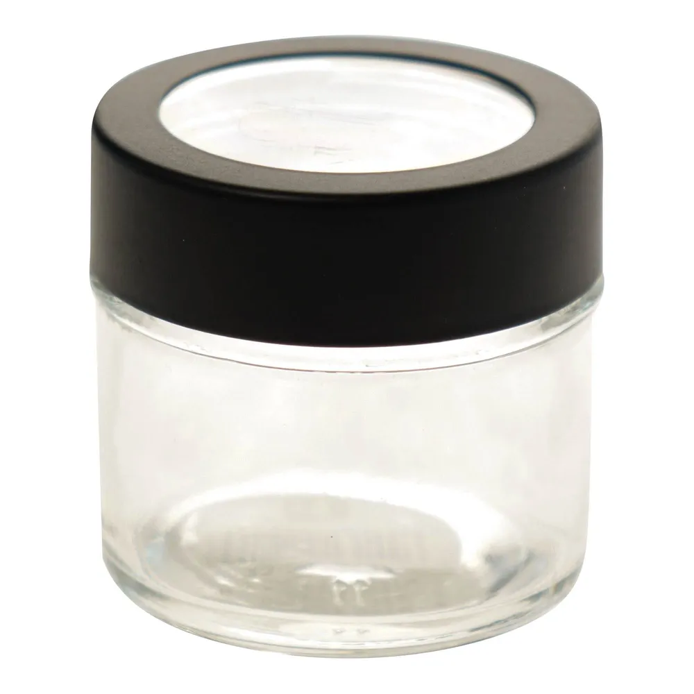 100mL Glass Jar (Assorted Colours) - Case of 24