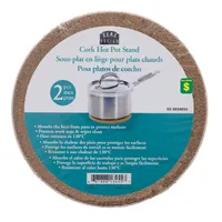 2 Cork Hot Pot Stands - Case of 18