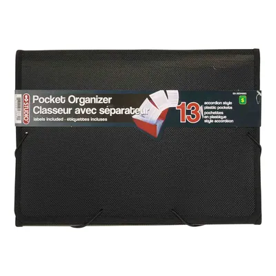 Pocket Organizer (Assorted Colours) - Case of 12