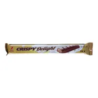 2Pk CRISPY Delight Crisped Rice Milk Chocolate Bars - Case of 72