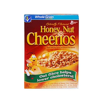 Honey nut Cheerios cereal - Case of 12
