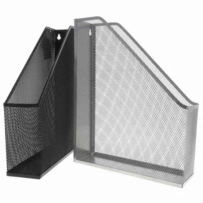Mesh Wire File Holder (Assorted Colours) - Case of 12
