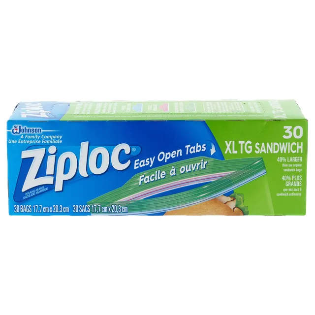 Dollarama Medium Size Slide Seal Freezer Bags 12PK - Case of 48 | Hillside  Shopping Centre