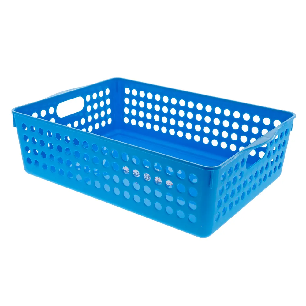 Plastic Basket (Assorted Colours) - Case of 24