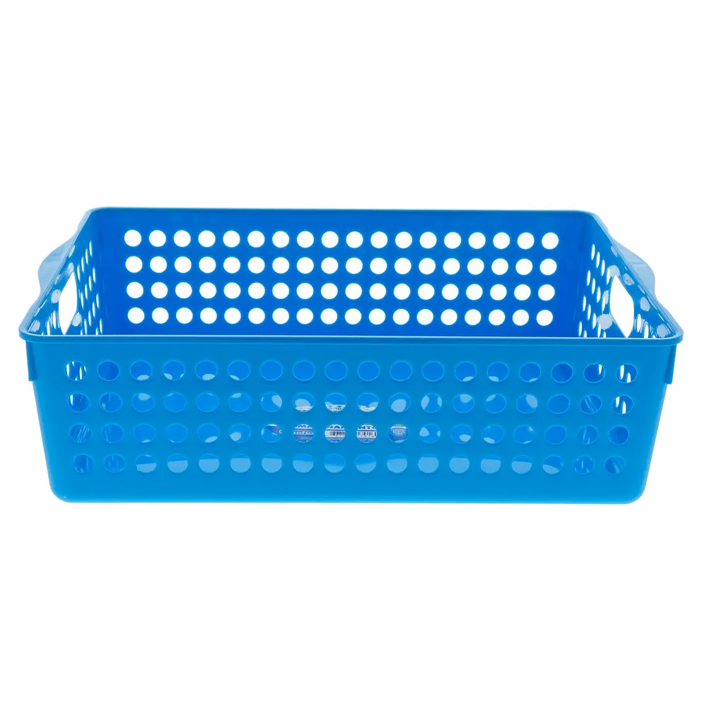 Rectangular Slotted Plastic Baskets