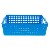 Plastic Basket (Assorted Colours) - Case of 24