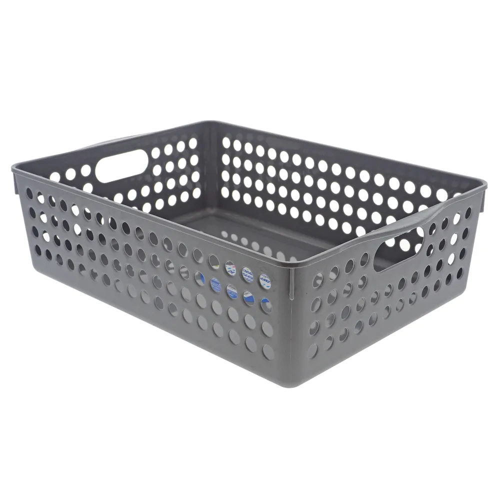 Plastic Basket (Assorted Colours) - Case of 24